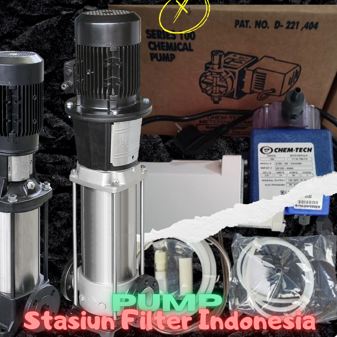 Distributor dan supplier Pump baik berupa pompa air maupun dosing pump di Indonesia