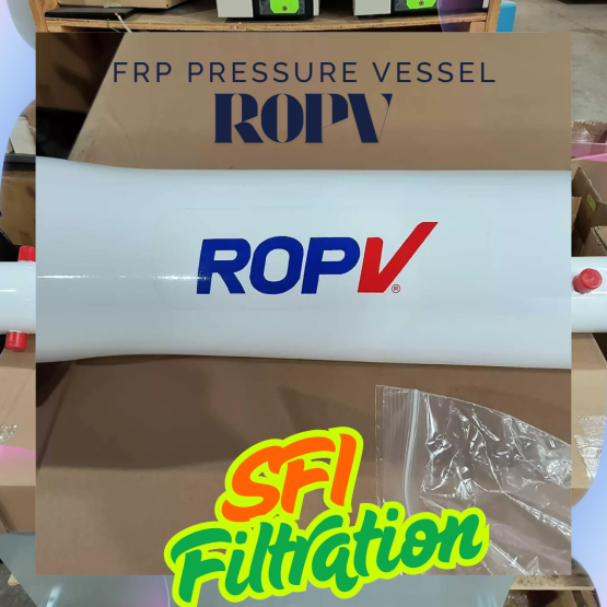 ROPV R4040B600E FRP Pressure Vessel Stasiun Filter Indonesia