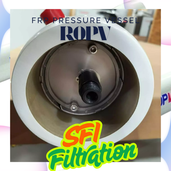 ROPV R8040B300E Membrane Pressure Vessel Stasiun Filter Indonesia