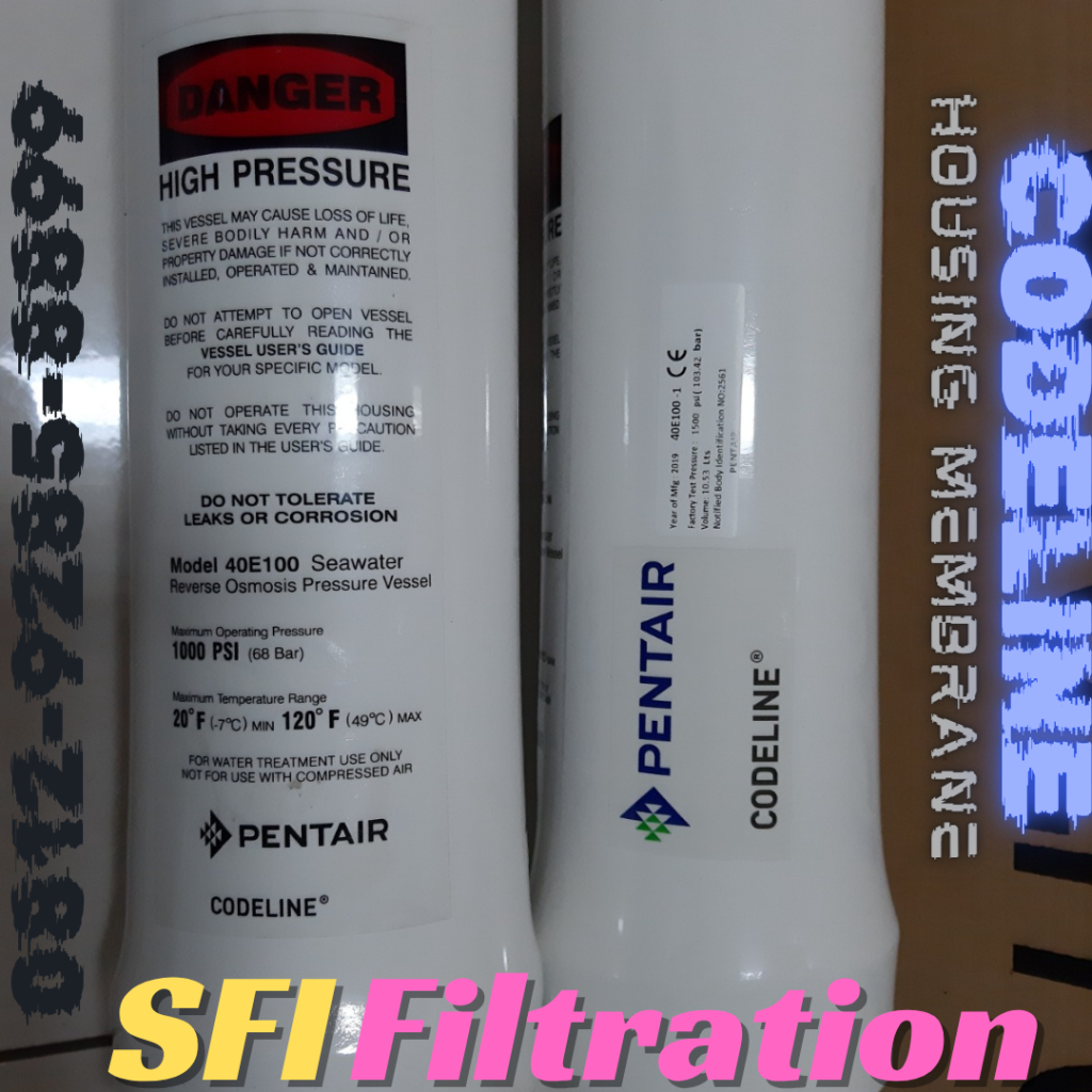 FRP Codeline 40S30 Vessel Housing Membrane by Pentair STASIUN FILTER INDONESIA fast response +62 812-9285-8899 Trust the water filter expert’s Email : sales@stasiunfilter.com stock terlengkap dan harga terbaik.