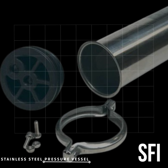Membrane Housing Stainless Steel SS304 Stasiun Filter Indonesia