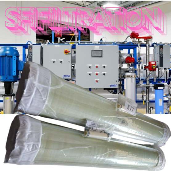 Veolia AE HR Series Seawater AE-400 34 RO Membrane adalah membran reverse osmosis (RO) yang dirancang khusus untuk desalinasi air laut, digunakan dalam proyek filtrasi industri atau watermaker (pembuat air bersih). Membran ini berfungsi untuk memurnikan air laut dengan efisiensi tinggi, menghasilkan air bersih yang dapat digunakan untuk berbagai keperluan, termasuk konsumsi dan industri.