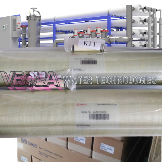 Veolia AK-440H adalah elemen membran reverse osmosis (RO) berukuran 8 inci x 40 inci yang dirancang khusus untuk aplikasi air payau (brackish water). Membran ini termasuk dalam seri AK H dari Veolia, yang dikenal karena performa tinggi, efisiensi energi rendah, dan daya tahan lama.