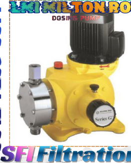 Milton Roy GB0600 adalah pompa dosing mekanik (diaphragm metering pump) dari seri GB yang dirancang untuk aplikasi industri skala besar. Spesifikasi utamanya mencakup: Kapasitas aliran hingga 583 L/jam (≈ 583 LPH) untuk model GB0600. Tekanan kerja maksimum sekitar 7 bar untuk model GB0600. Material bagian liquid‑end utama berupa stainless steel SS316, yang cocok untuk bahan kimia agresif. Tipe penggerak: 3‑phase 220/380 V (opsional) sesuai kebutuhan instalasi industri.