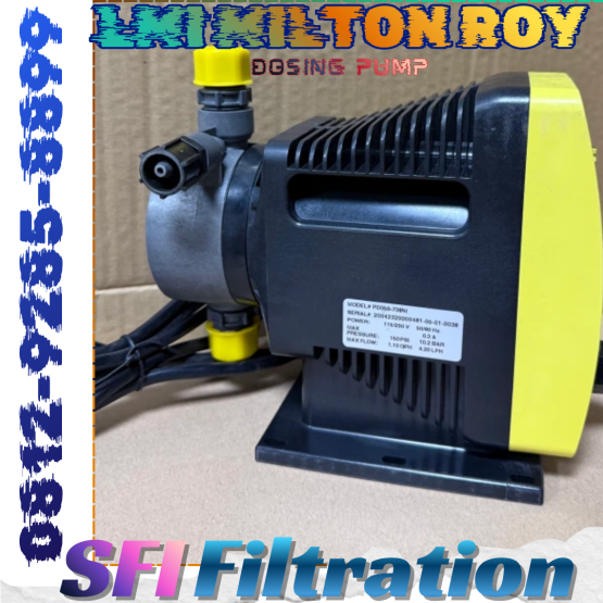 Tingkatkan akurasi dan efisiensi injeksi bahan kimia Anda dengan LMI Milton Roy P+013‑718NI! Dapatkan kontrol aliran presisi, ketahanan bahan kimia, dan performa handal untuk semua kebutuhan pengolahan air, industri minuman, atau sistem kimia Anda.