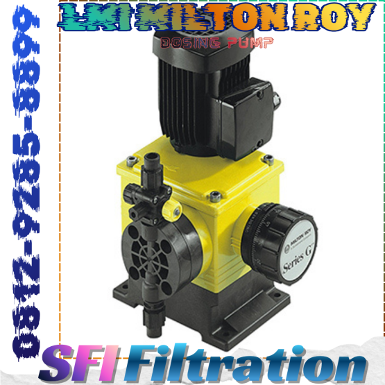 LMI Milton Roy P043‑358TI adalah pompa dosing elektronik dari seri P yang dirancang untuk injeksi kimia dengan kapasitas rendah hingga menengah dan tekanan kerja yang relatif tinggi — cocok untuk berbagai aplikasi pengolahan air dan kimia.