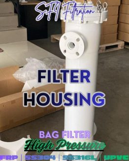 FRP Housing Multi & Single Bag Filter adalah housing filtrasi cairan berbahan Fiber Reinforced Plastic (FRP) yang dirancang untuk aplikasi industri dengan kondisi korosif dan kebutuhan flow menengah hingga besar. Housing ini: - tahan terhadap korosi & chemical - ringan dan mudah instalasi - memiliki kapasitas flow tinggi - cocok untuk berbagai jenis filter bag (#1 & #2) Digunakan untuk sistem filtrasi industri yang membutuhkan durability tinggi dengan maintenance rendah.